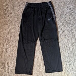 Nike Black and Gray Track Pants